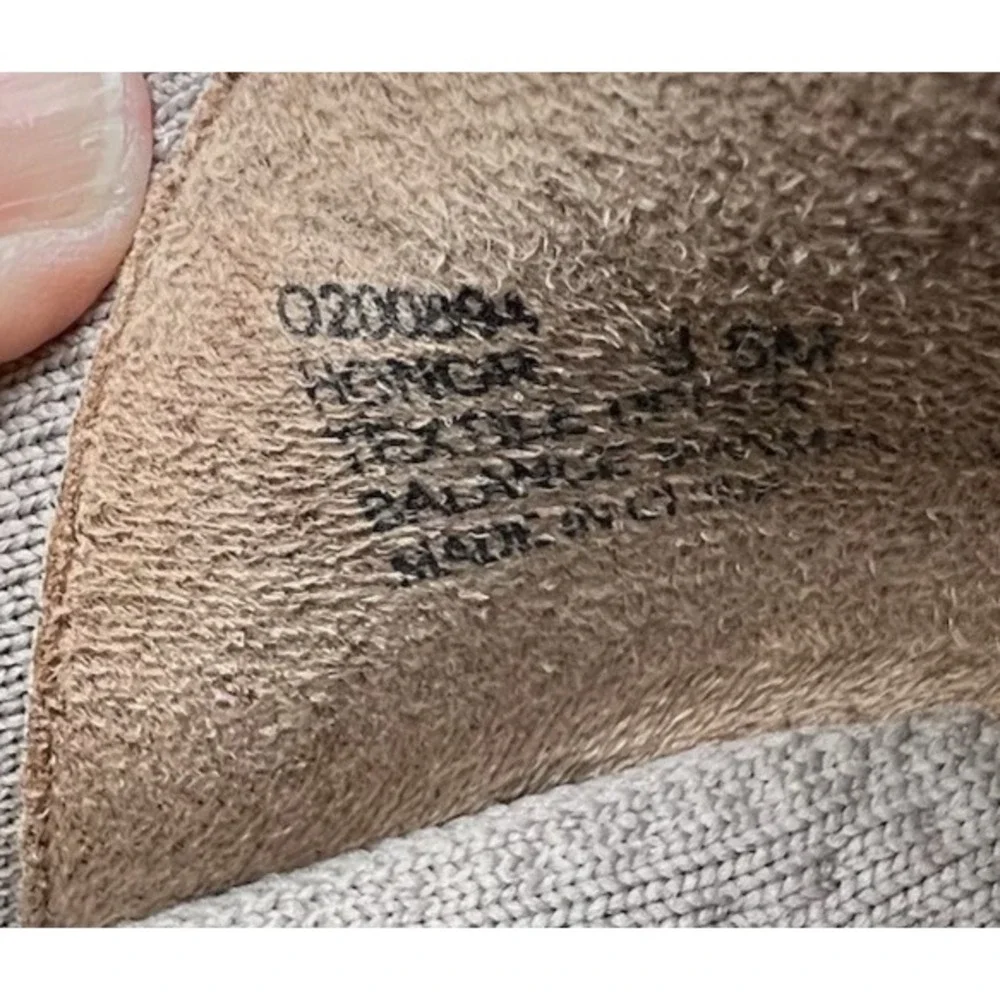 Adam Tucker Honor Mesh  Knit Slip On Flat  Shoes Women's 8.5 M  Taupe Textile